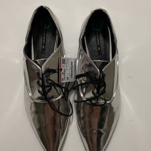 Zara Basic Silver Shoes